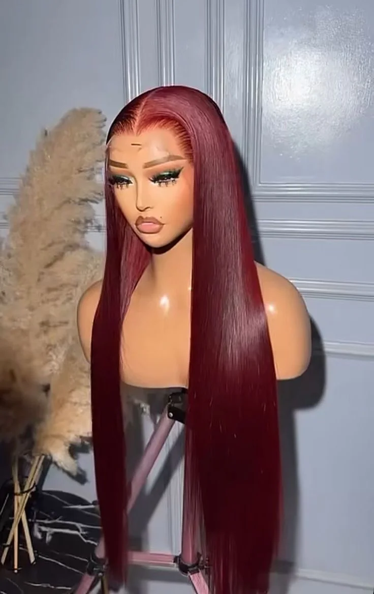 Flash rouge wig
